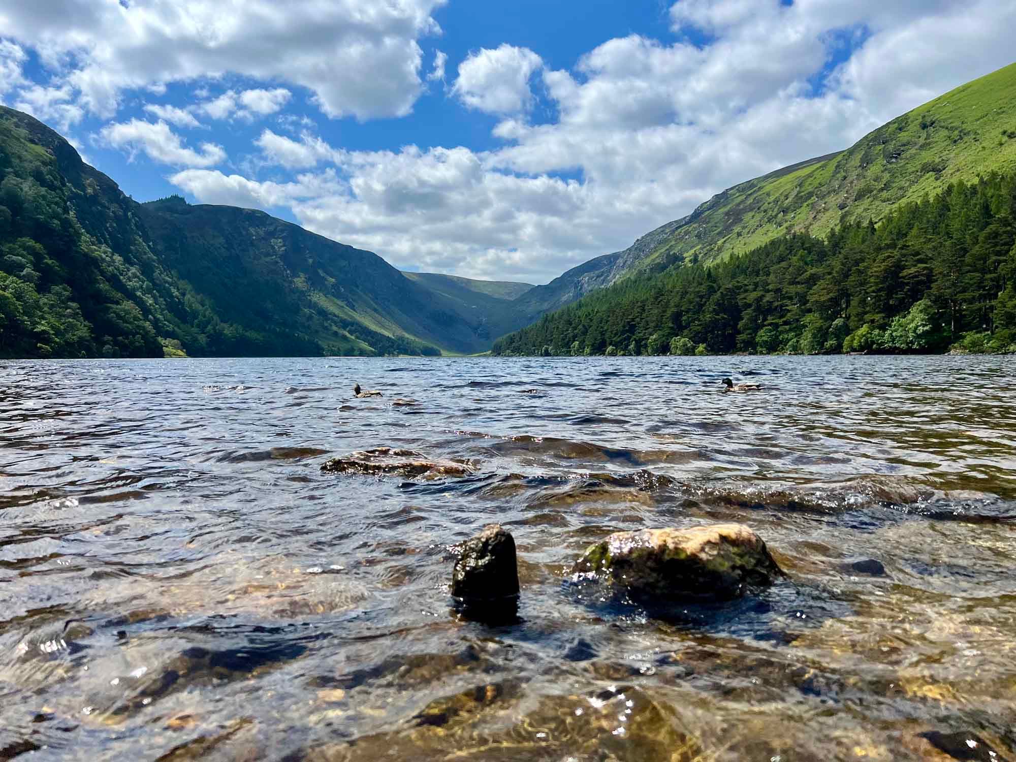 Glendalough — ancient monastic site in the Wicklow Mountains
