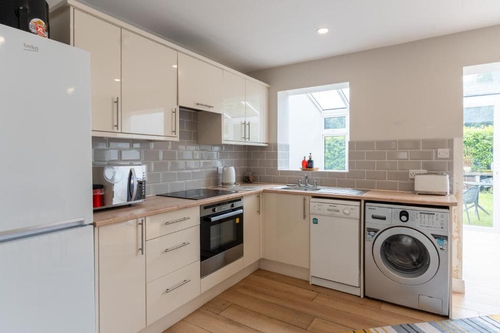 Fully equipped kitchen at Tully's Home Blessington