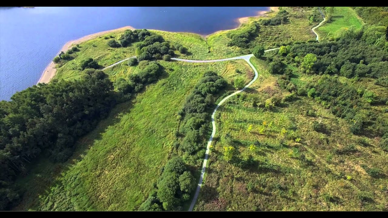 Blessington Greenway along the shores of Blessington Lakes
