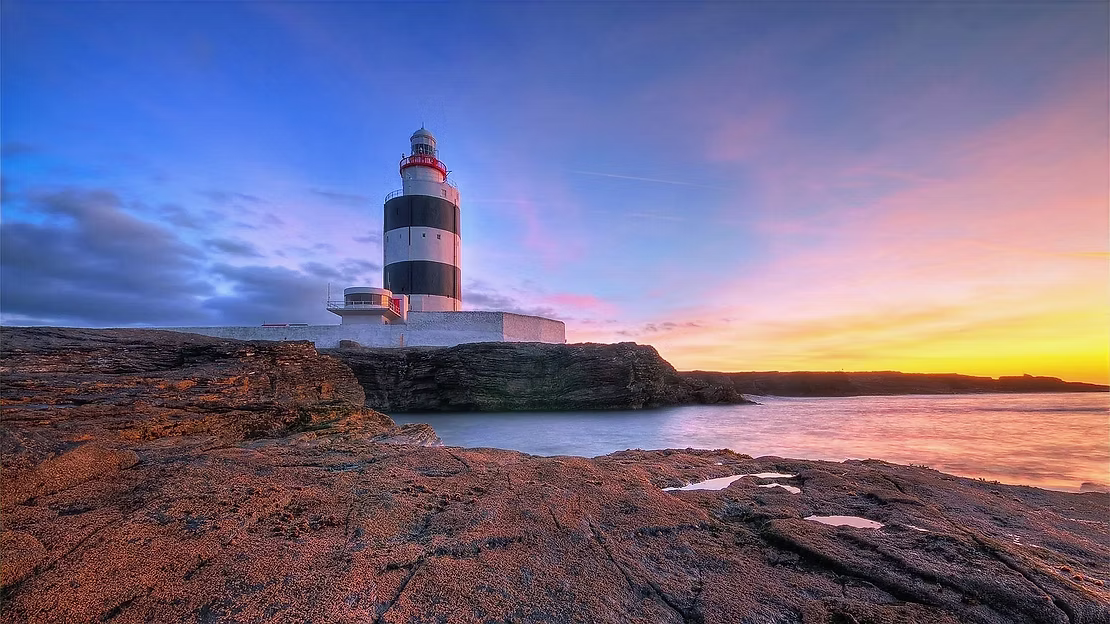 Hook Lighthouse on the Wexford coast