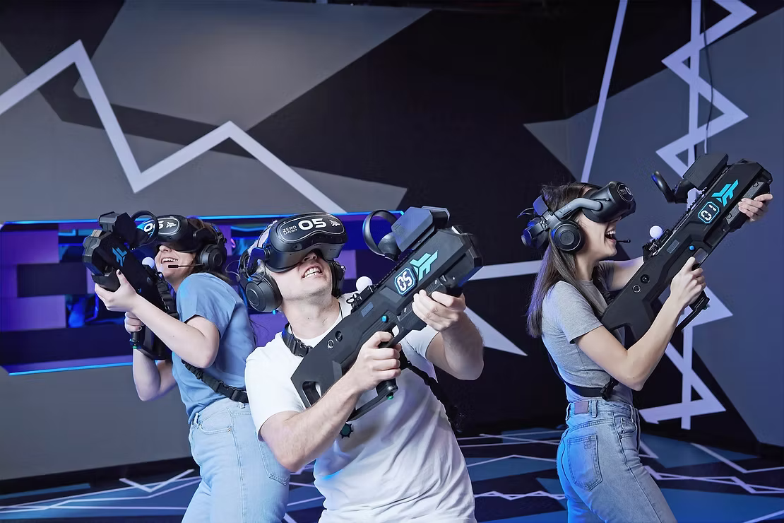 Zero Latency VR gaming experience in Sandyford